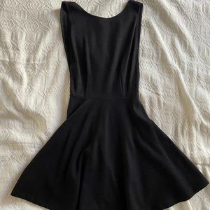 American Apparel Ponte Sleeveless Skater Dress